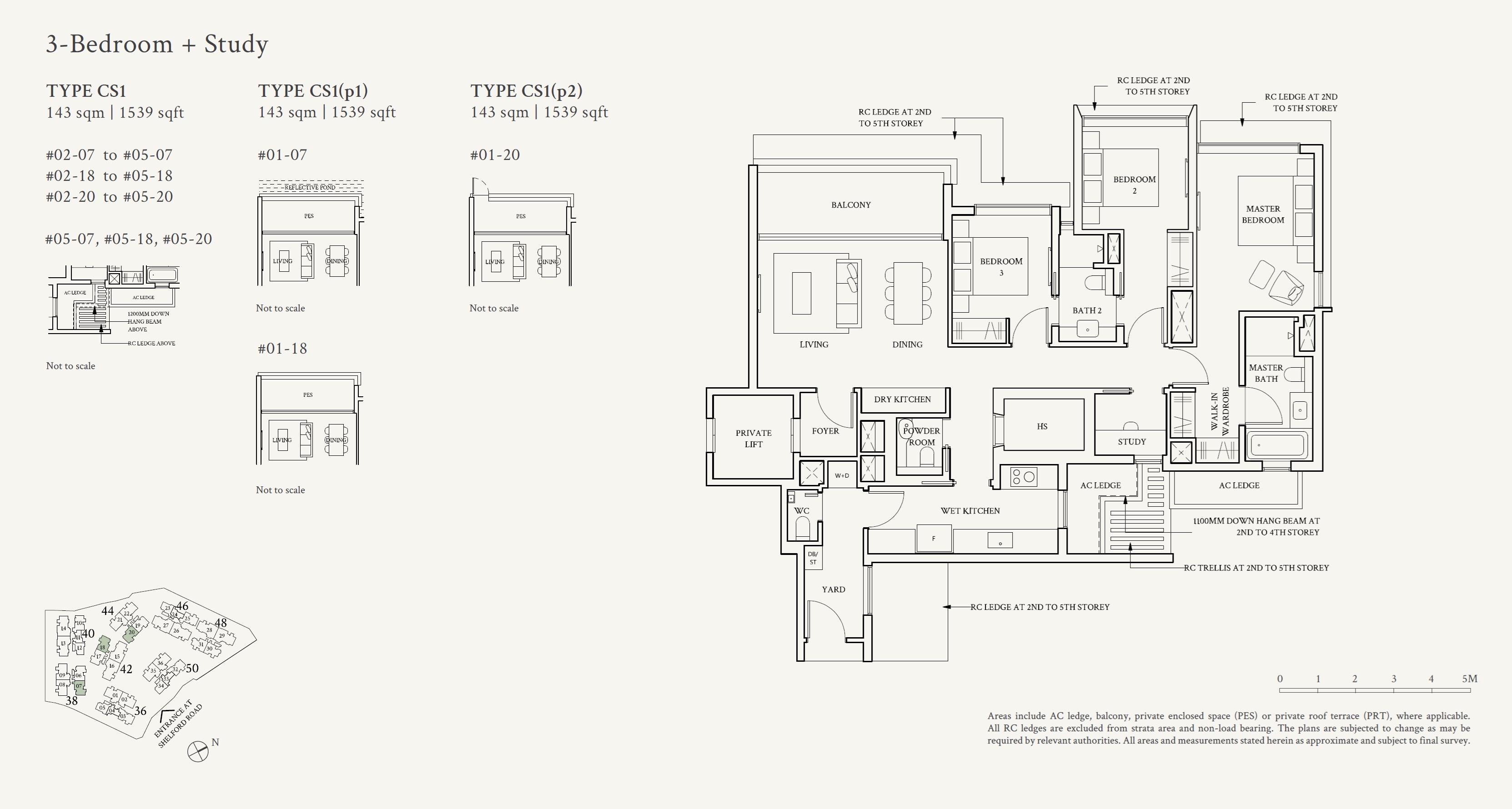 Watten House 1 Bedroom Floor Plan 4