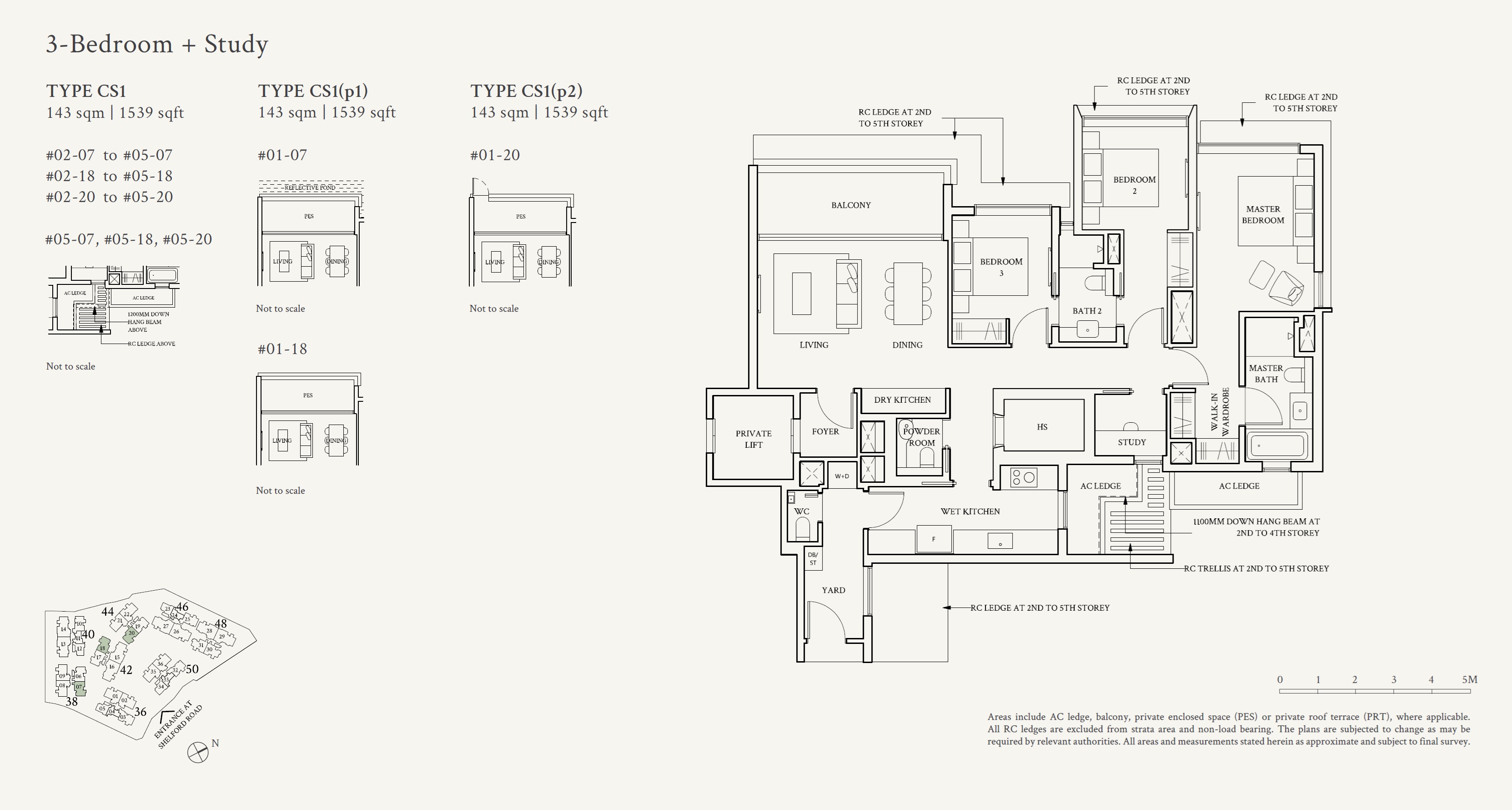 Watten House 1 Bedroom Floor Plan 6